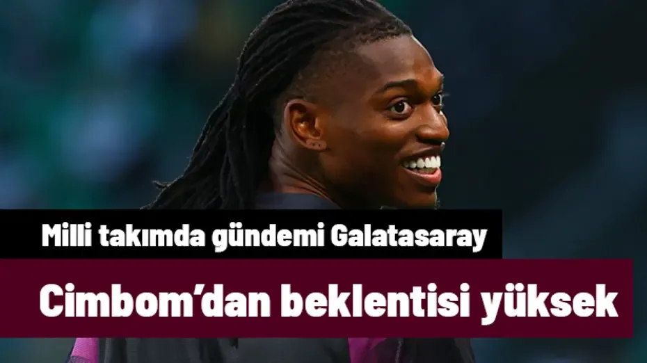Rafael Leao'nun Galatasaray'da beklentisi büyük: "Olağanüstü bir şey..."