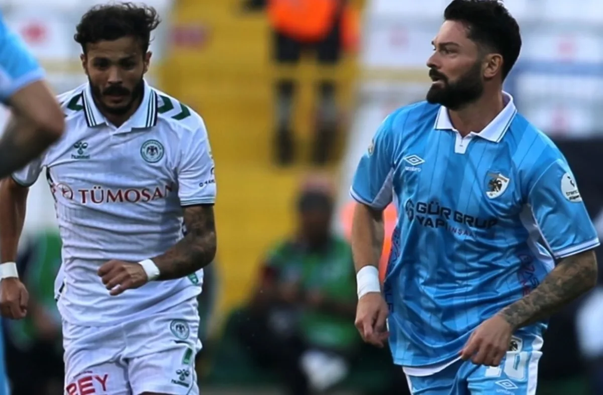 Erzurumspor - Konyaspor: 1-0 (MAÇ SONUCU)