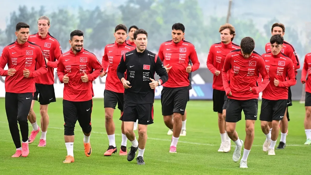 Ümit Milli Futbol Takımı, Ukrayna maçının hazırlıklarını sürdürdü!
