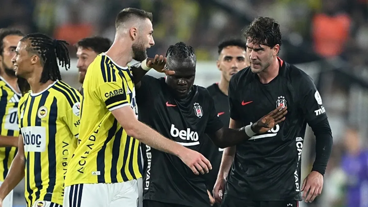 Fenerbahçe-Beşiktaş derbisi dış basında! Vlahovic-Skriniar gerilimi...