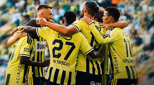 Fenerbahçe'den 8 gollü galibiyet