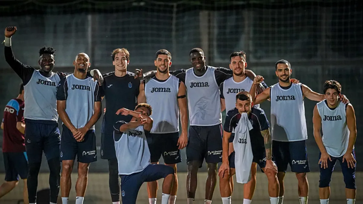 Trabzonspor’da Gençlerbirliği maçının hazırlıkları devam etti