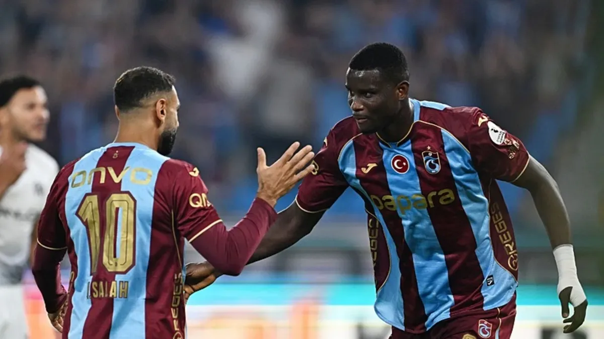 Trabzonspor evinde gol oldu yağdı! Salah ve Onuachu şov yaptı