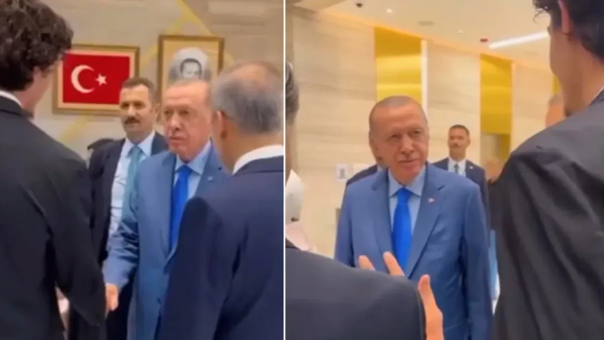 Başkan Erdoğan ile Cedi Osman arasında samimi diyalog: "Seni bizim takıma alırız"