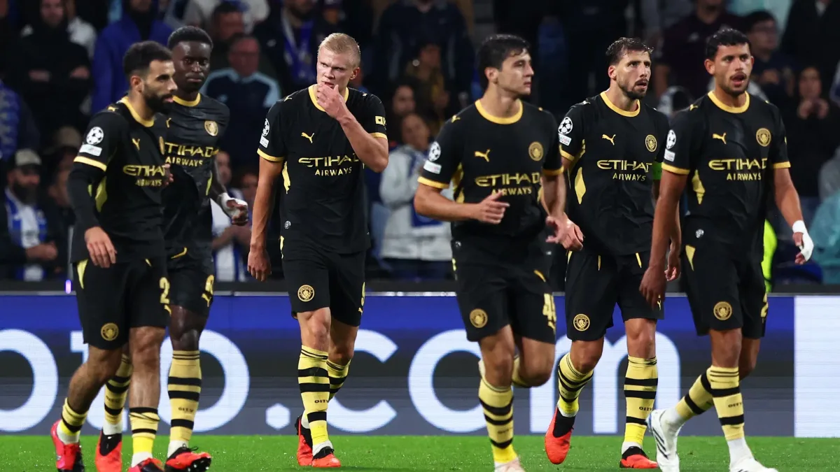 Haaland varsa sorun yok: City, Porto deplasmanından golcüsüyle çıktı