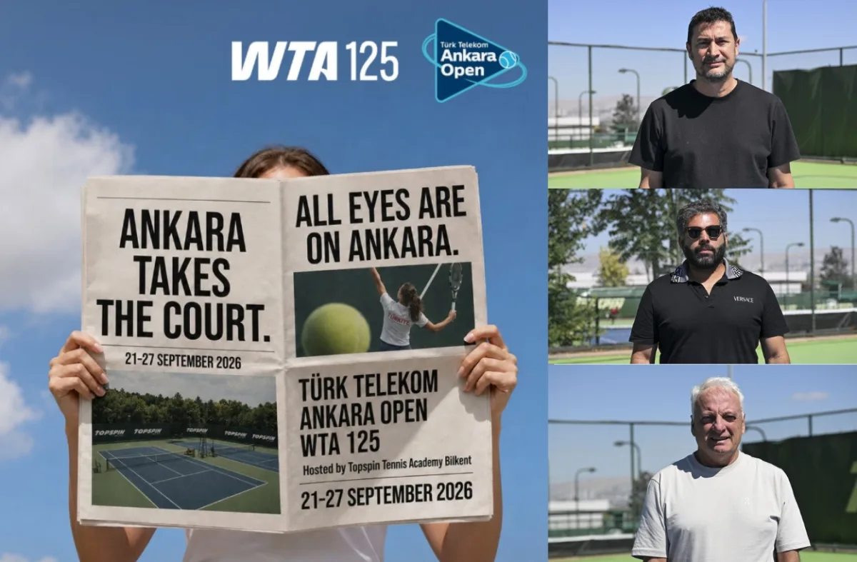 Türk Telekom Ankara Açık Kadınlar Tenis Turnuvasının tanıtım toplantısı yapıldı