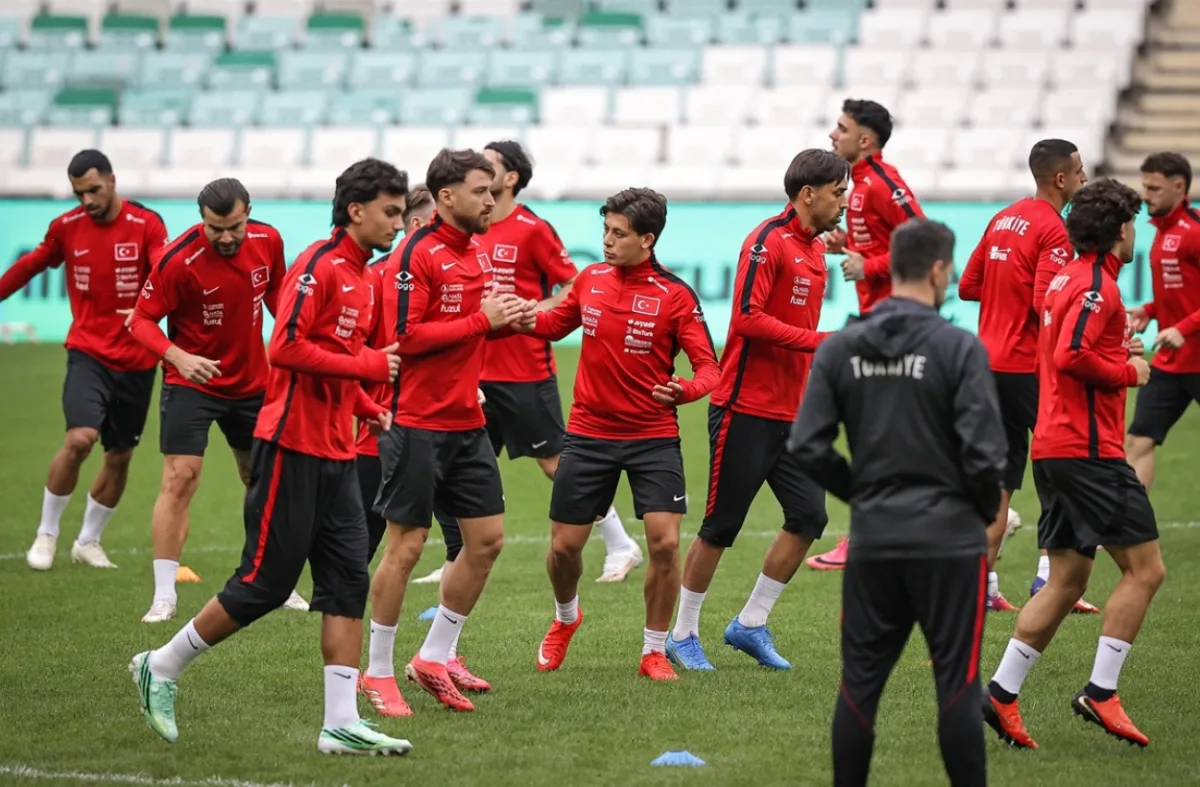 Montella yönetimindeki Milliler Belçika'ya hazırlanıyor