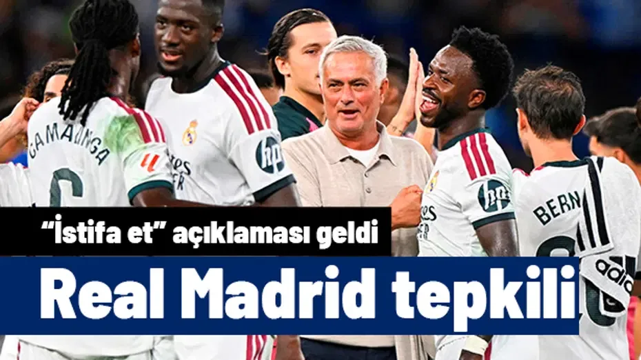 Real Madrid resmen savaş açtı: "İstifa et"