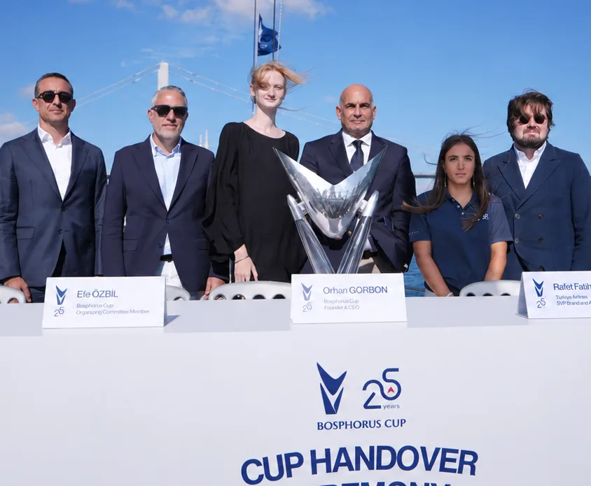 Bosphorus Cup'ta kupa teslim töreni yapıldı