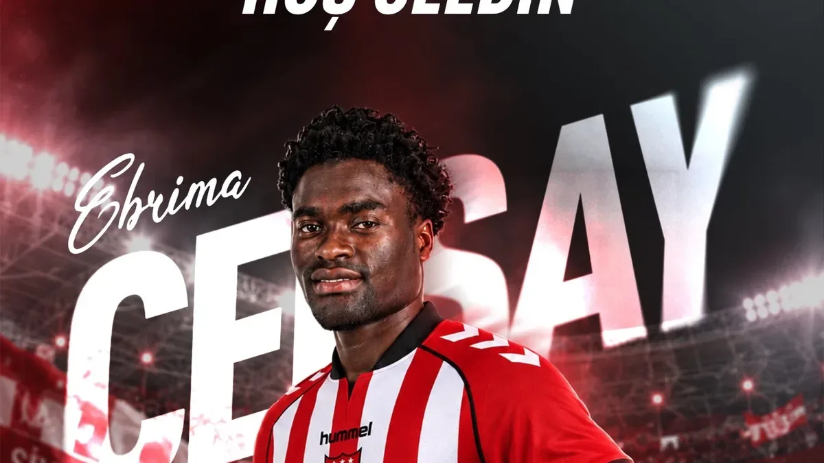 Sivasspor, Gambiyalı futbolcu Ebrima Ceesay'yi kadrosuna kattı