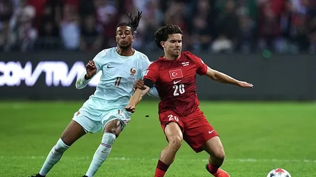 Ferdi'yle gole çok yaklaştık! Türkiye-Fransa UEFA Uluslar Ligi