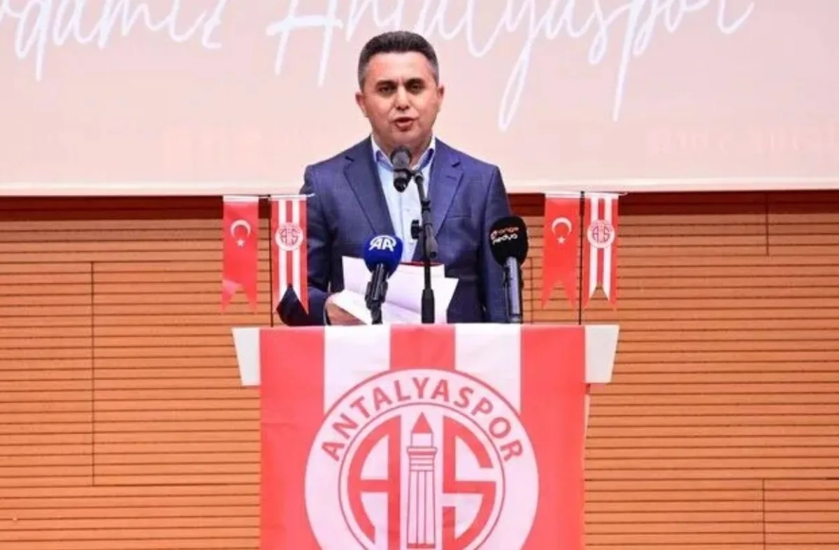 Antalyaspor'da başkanlığa Mustafa Ergün seçildi