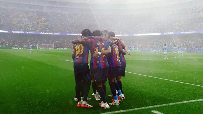 3 maç 5'er gol: Barcelona'nın gol yağmuru Devler Ligi'nde de devam etti