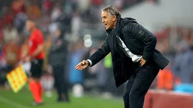 Roberto Mancini: Önemli olan Türkiye karşısında galibiyet alabilmekti!