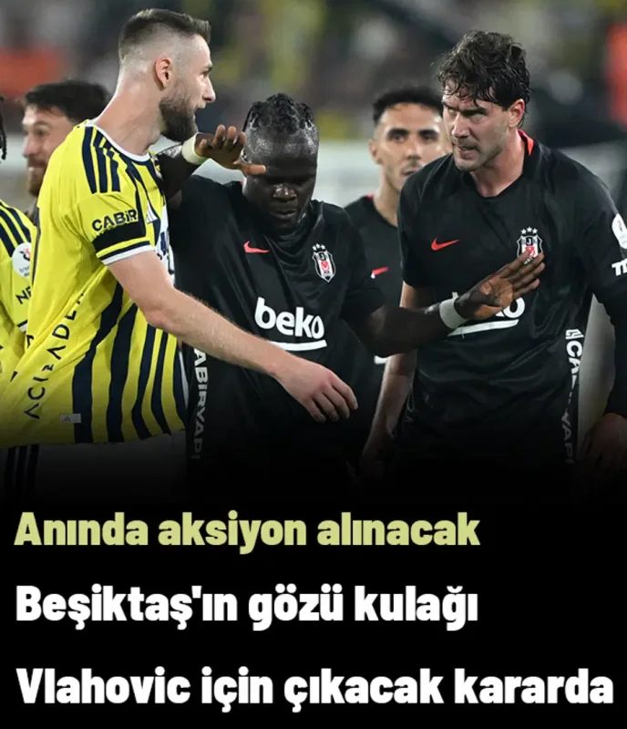 Beşiktaş'ın gözü kulağı Vlahovic için açıklanacak kararda! Saniyesinde aksiyon alınacak