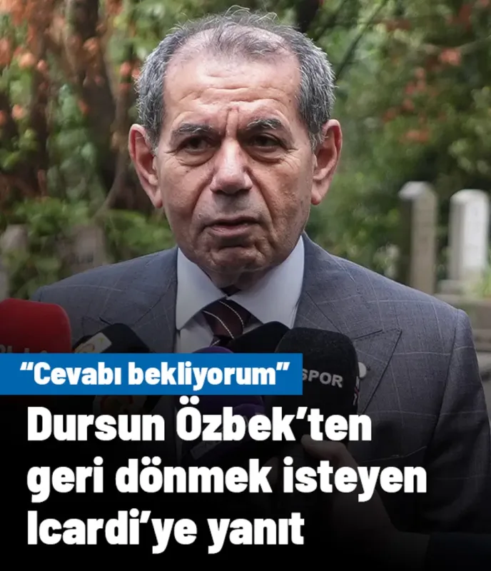 Galatasaray'a dönmek istiyor! Dursun Özbek'ten Icardi için açıklama