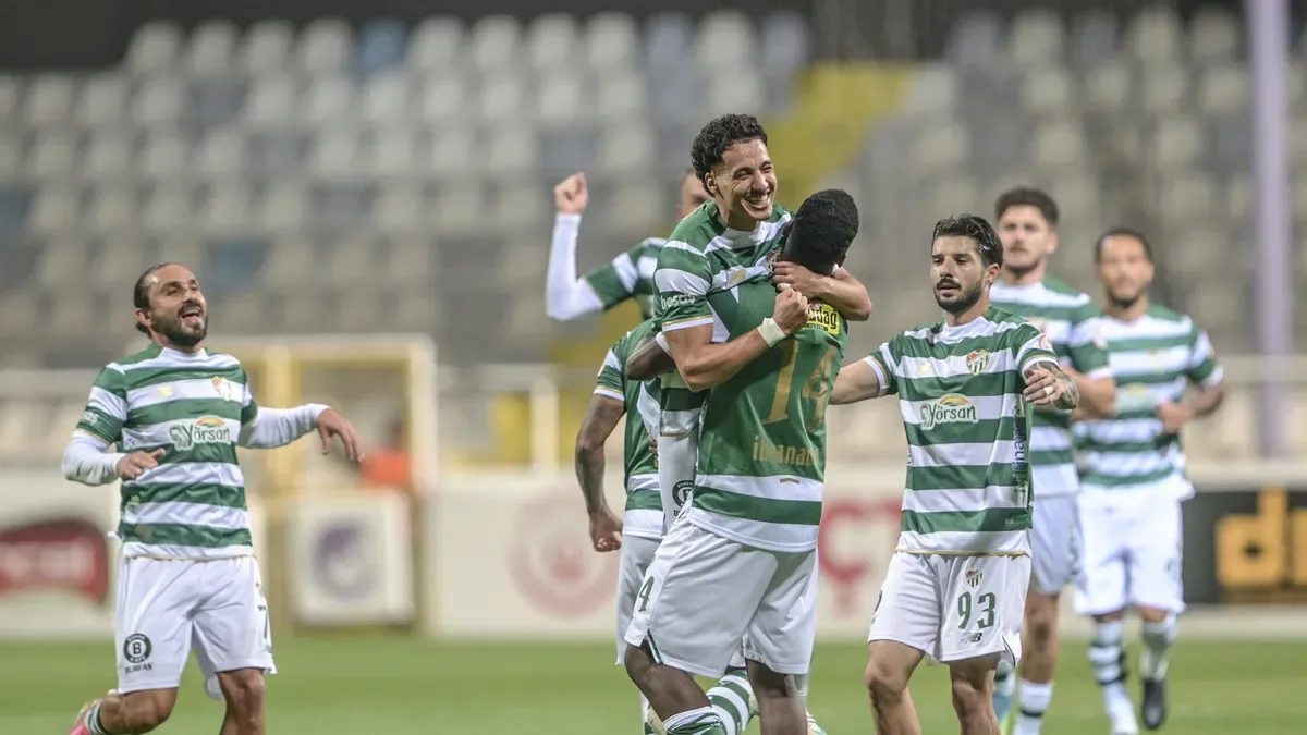 Bursaspor gol yağmurunda Ankara Keçiörengücü’ne takılmadı!
