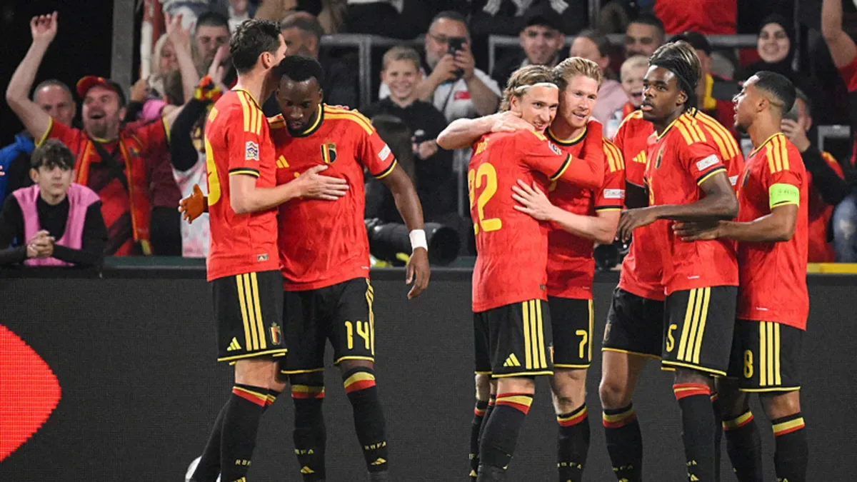 Belçika'nın golleri Kevin de Bruyne ve Lukaku'dan geldi! İşte o anlar