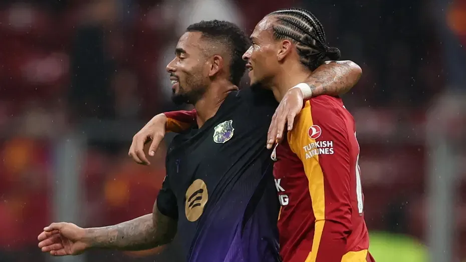Sane'nin Barcelona maçında verdiği görüntüye G.Saraylılardan tepki