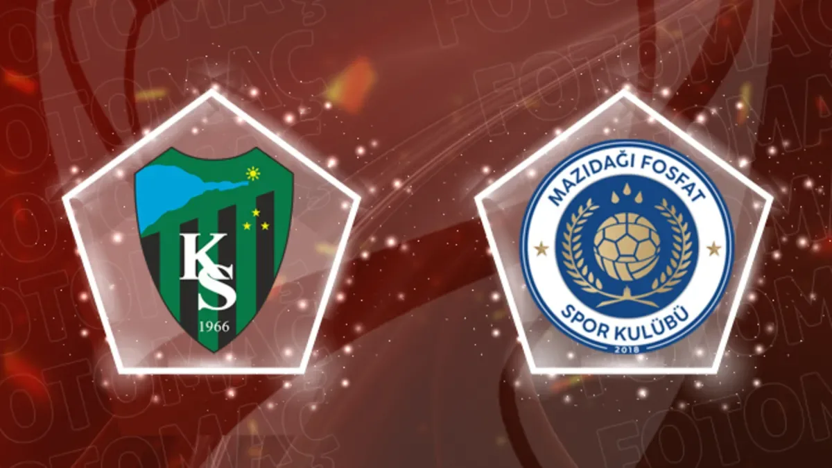Kocaelispor-Eti Gübre Mazıdağı Fosfat Spor maçı CANLI İZLE | Ziraat Türkiye Kupası CANLI MAÇ