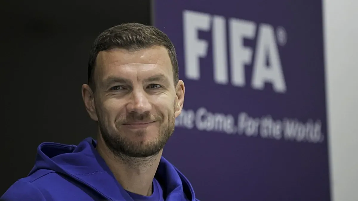 Edin Dzeko miili takıma veda ediyor