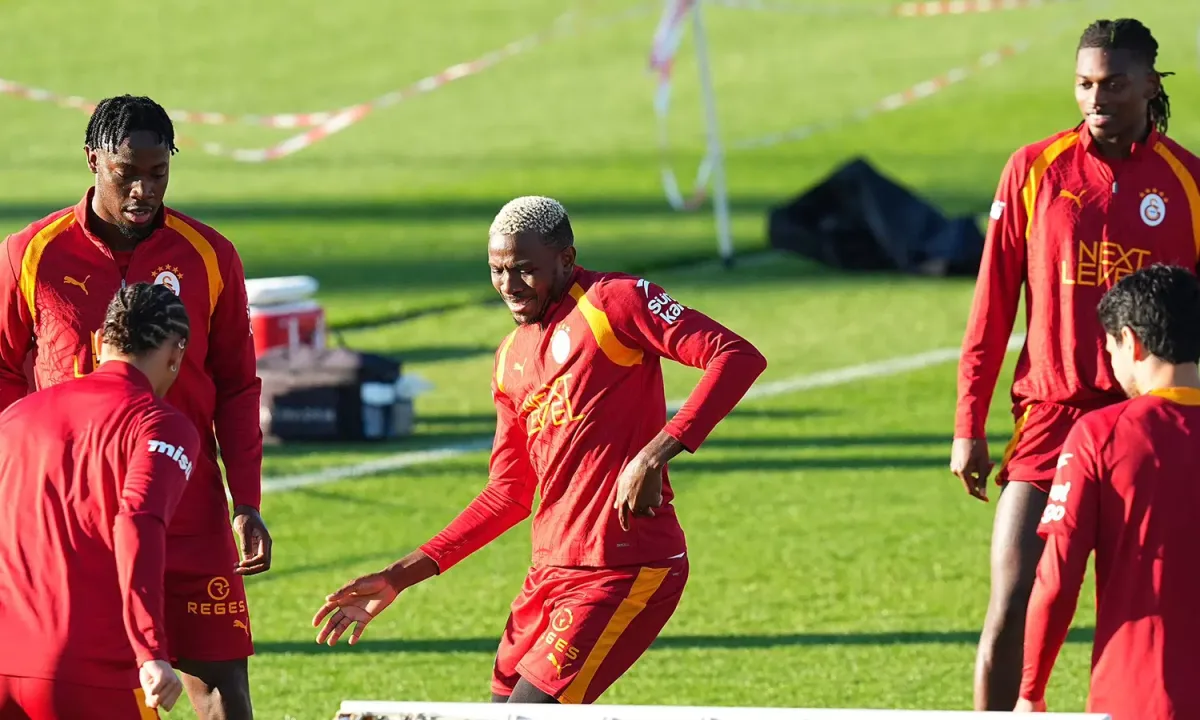 Galatasaray, Kasımpaşa maçı hazırlıklarına devam etti