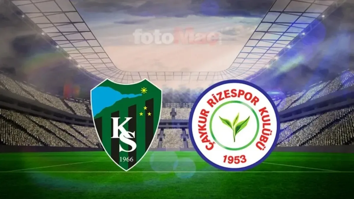 Kocalispor-Çaykur Rizespor maçı CANLI | Trendyol Süper Lig