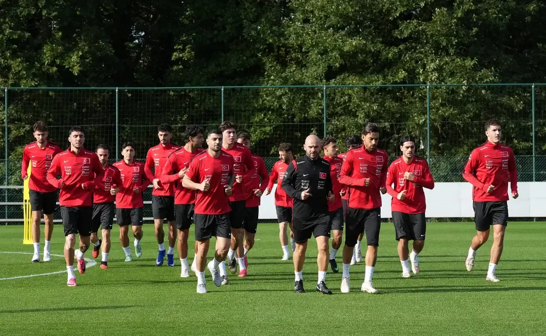 A Milli Takım, İtalya maçının hazırlıklarına başladı