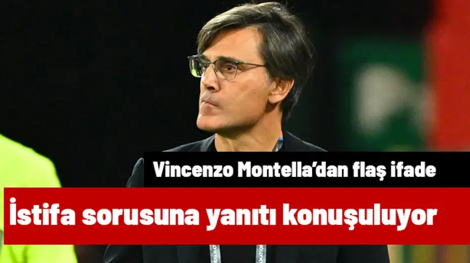 Montella'nın istifa sorusuna verdiği cevap konuşuluyor