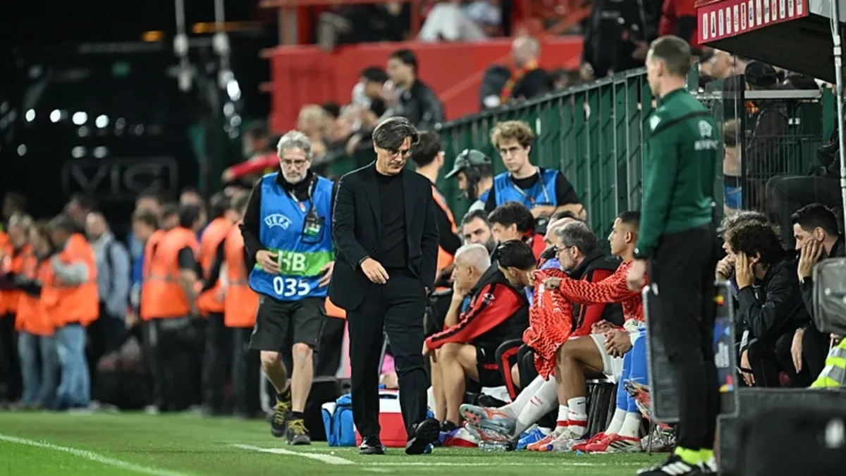 Vincenzo Montella: "Futbolcuları suçlamanın manası yok!"