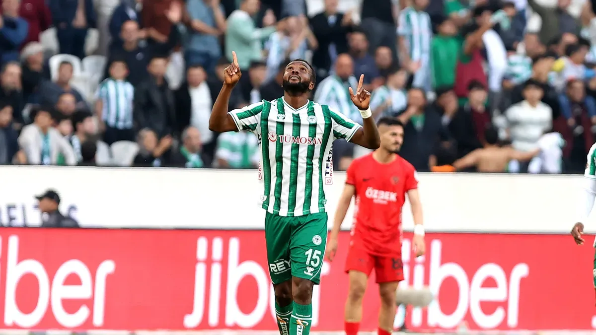 Konyaspor 3 haftalık 3 puan hasretini Gençlerbirliği maçında bitirdi!