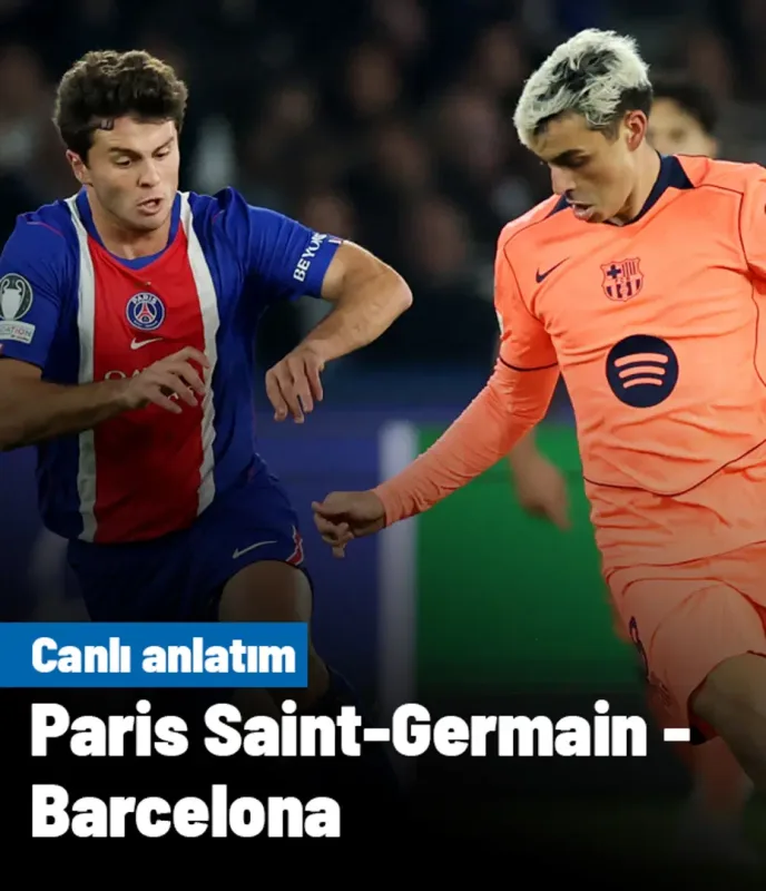 PSG - Barcelona (Canlı anlatım)
