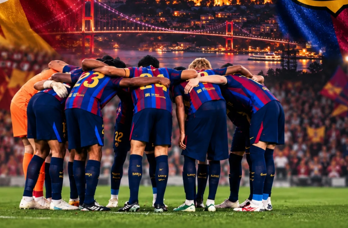 Kadro açıklandı: Barcelona İstanbul'a eksik geliyor