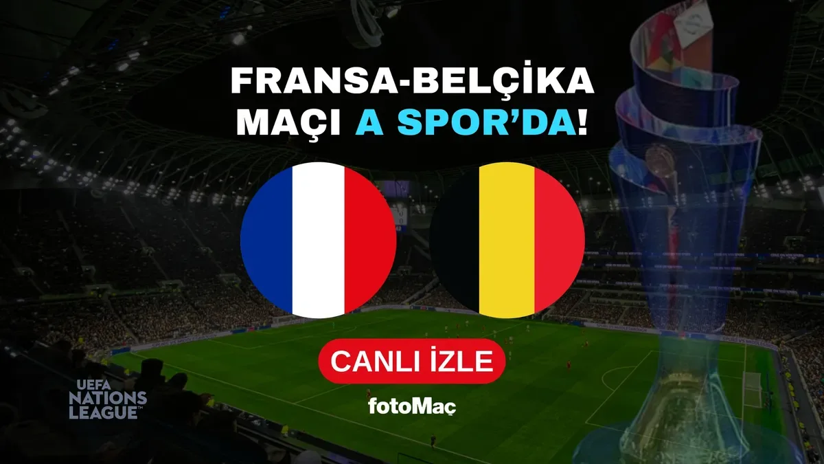Fransa-Belçika maçı A Spor'da! CANLI İZLE