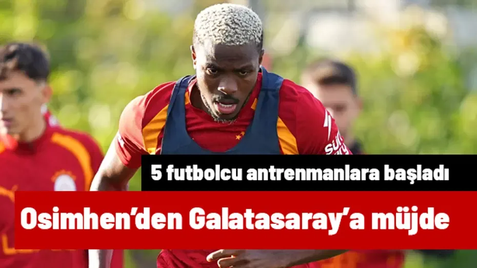 Victor Osimhen'den Galatasaray'a müjde