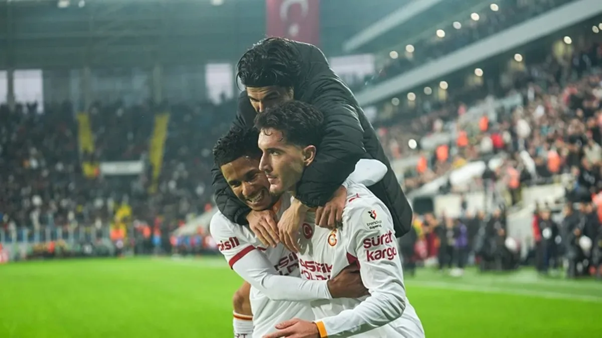 Galatasaray tek attı 3 aldı!