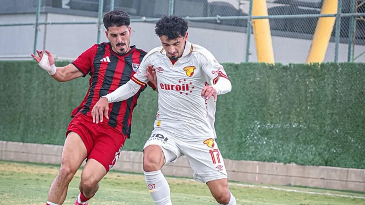 Göztepe hazırlık maçında Vanspor'la yenişemedi!