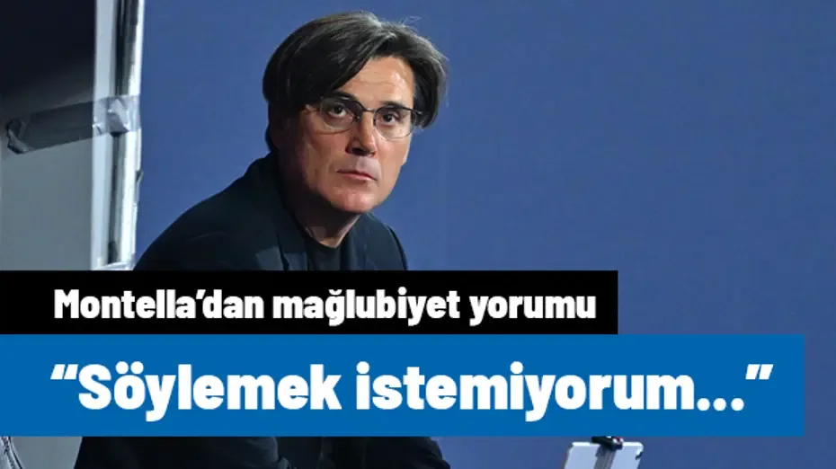 Vincenzo Montella gelecek için umutlu: "Bu deneyimler önemli..."