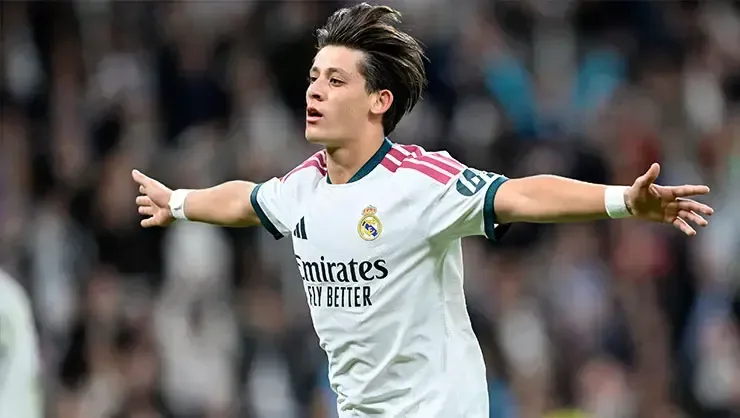 Real Madrid yıldızları ve Arda Güler'le galibiyete ulaştı