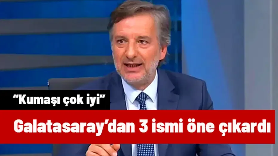 İlker Yağcıoğlu, "Kumaşı çok iyi" deyip Galatasaray'ın galibiyetinde 3 ismi öne çıkardı