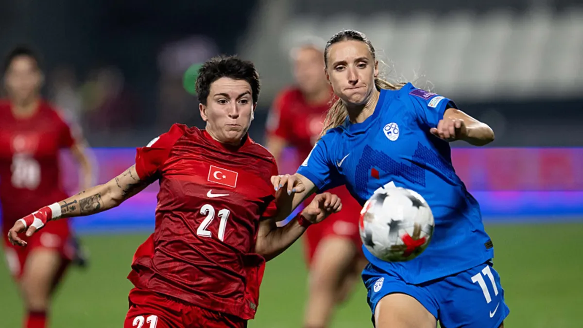 A Milli Kadın Futbol Takımı, Slovenya ile 3-3 berabere kaldı