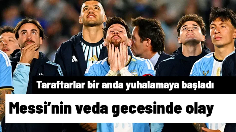 Messi'nin veda gecesinde olay! Taraftarlar gördüğüne inanamayıp yuhalamaya başladı