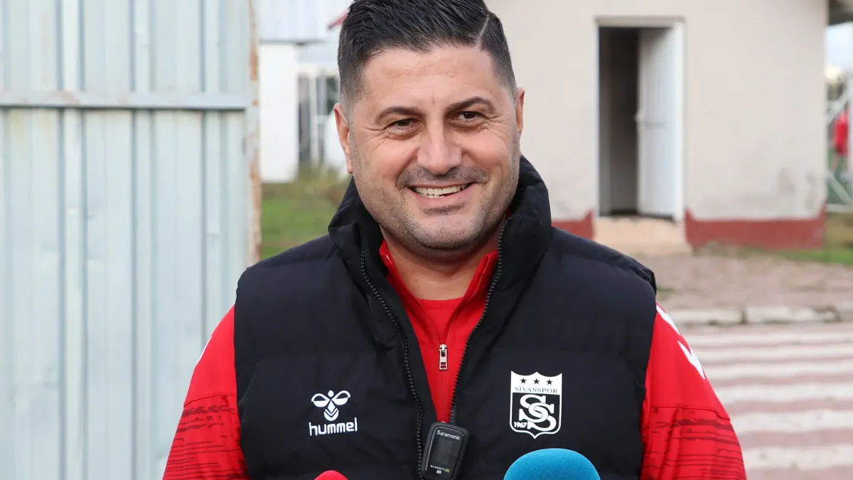 Sivasspor'da yeni teknik direktör Çağdaş Çavuş, takımına güveniyor