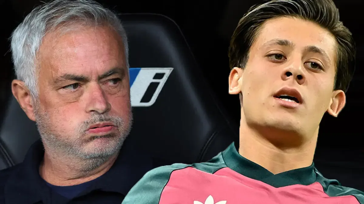 Arda Güler'i sahada o halde görünce kıyamet koptu! Herkes Mourinho'yu konuşuyor