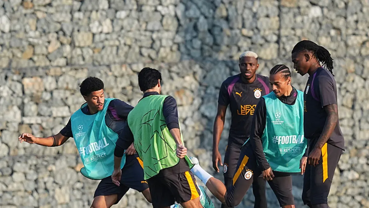 Galatasaray, Barcelona maçının hazırlıklarını sürdürdü