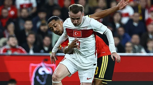 A Milli Takım, Belçika'da mağlup